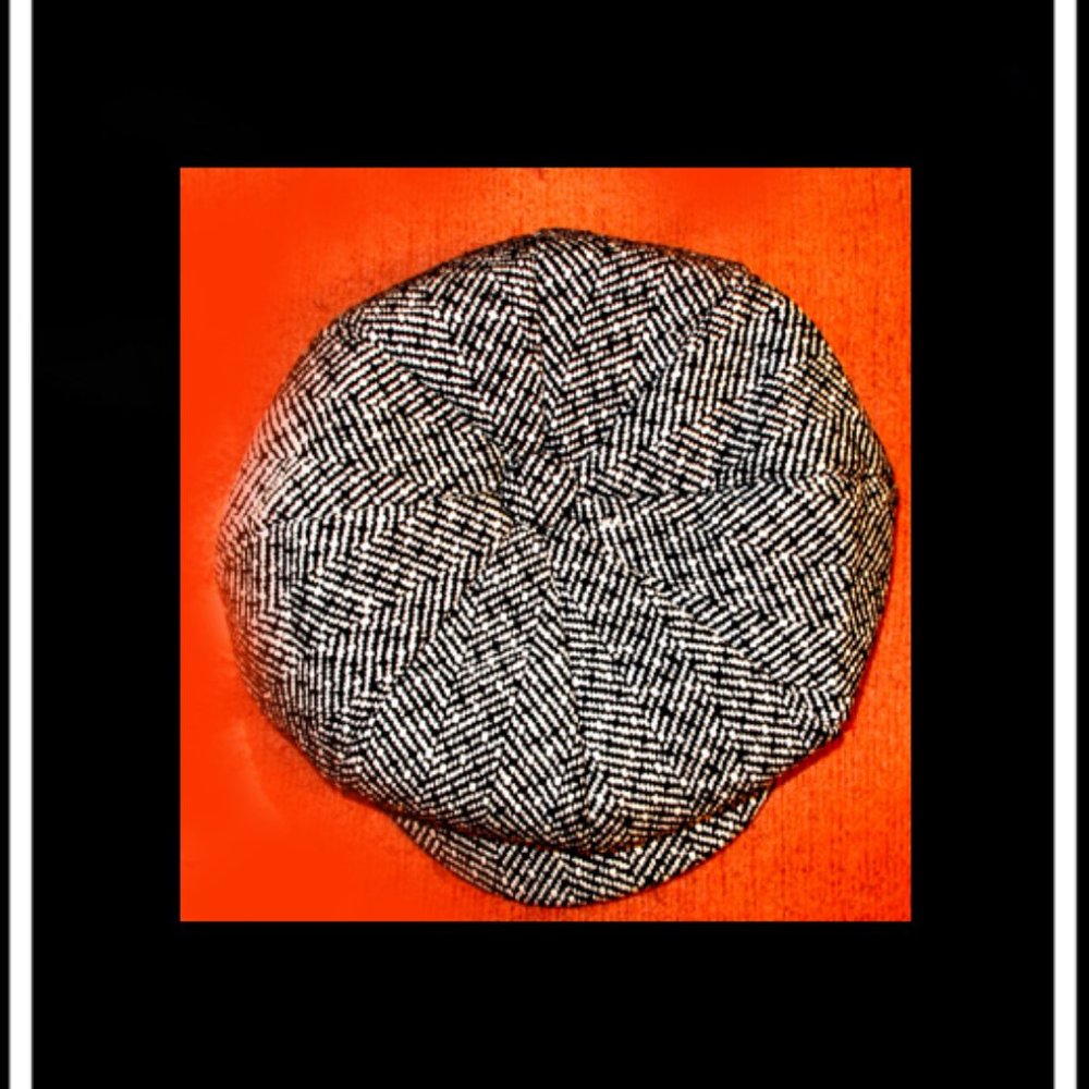 New Rare & Unique Tweed Driver's Cap/Hat